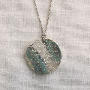Tiffany & Co. Notes Necklace